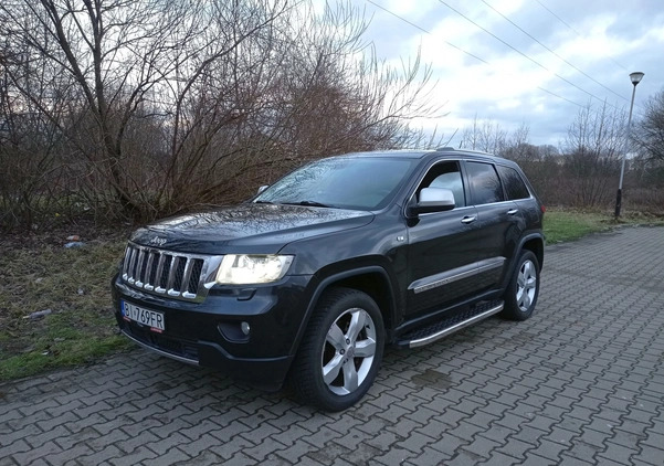 Jeep Grand Cherokee cena 65900 przebieg: 193600, rok produkcji 2012 z Białystok małe 232